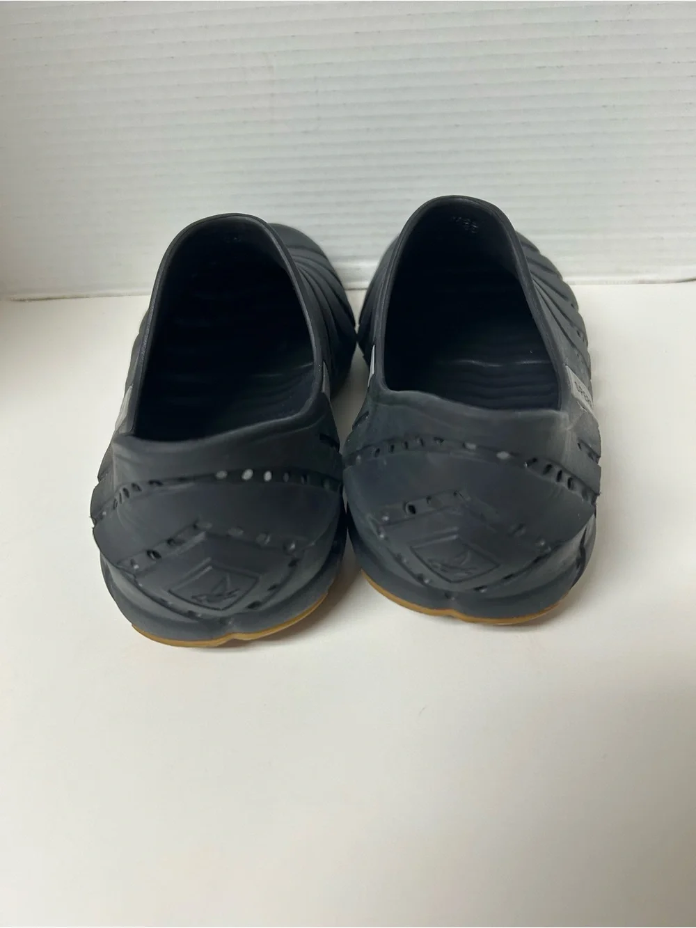 Sperry Unisex Water Strider Slip On Shoes Size W9 /M8 Black Vacation Cruise Boat